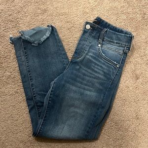 Liverpool skinny crop jeans